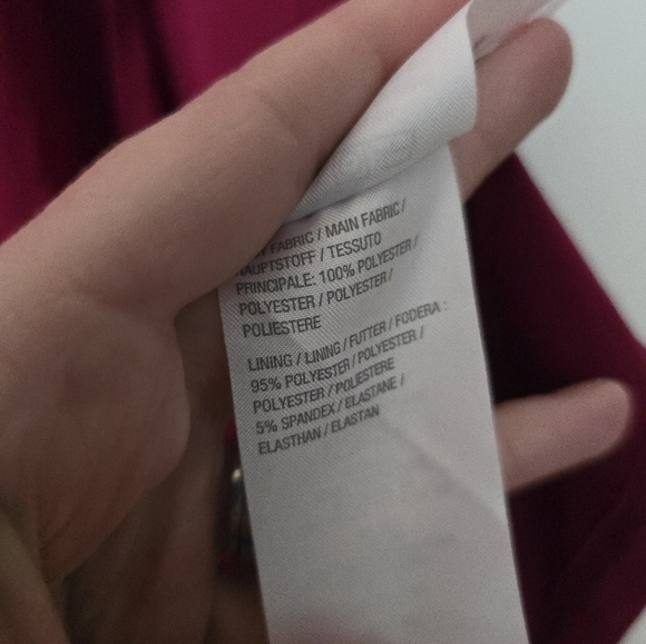 Susan Graver Liquid Knit Top Tank Flowy Burgandy Stretch Sleeveless Woman 2X - Picture 6 of 10